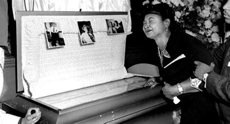 Emmett Till In Casket Dead