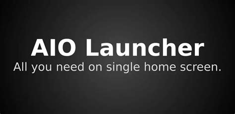 Image result for AIO Launcher Customization