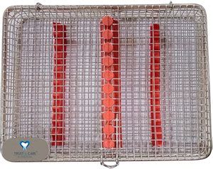 TRUST & CARE Stainless Steel Instrument Sterilization Mesh Cassette For ...