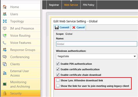 Lync Web 的图像结果