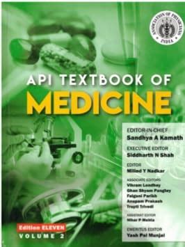 Buy API Textbook Of Medicine 11th Edition Volume 2 Book Online at Low ...