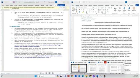 Image result for Sam Textbook Project Word Module 02 Creating a Research Paper