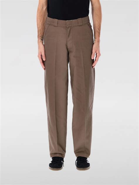 DICKIES: Pants men - Brown | Dickies pants DK0A863N online at GIGLIO.COM