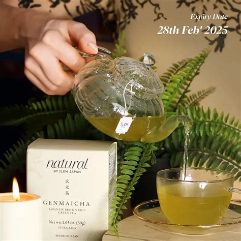 Buy Japanese Brown Rice Green Tea Online - ILEM JAPAN