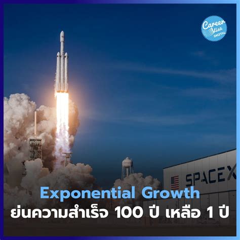 Exponential Growth ความสำเร็จในอดีต 100 ปี…เกิดได้ในปีเดียว ...