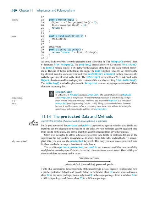 Introduction to Java Programming Notes - 440 Chapter 11 Inheritance and ...