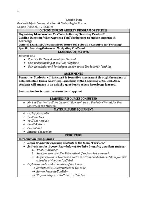 Micro Teaching Lesson Plan 的图像结果