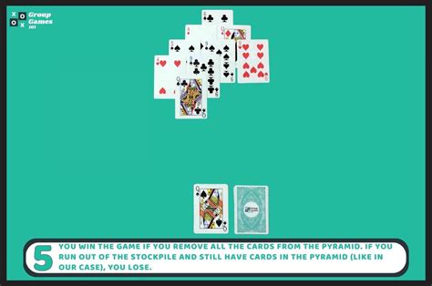 Image result for Pyramid Solitaire Instructions