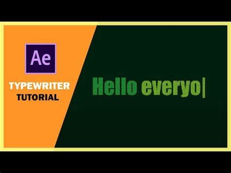 Image result for After Effects Computer Green Typing Effect with Cursor
