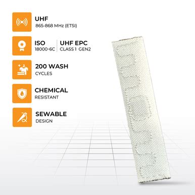 TagMatiks Stitch RFID Laundry Tag