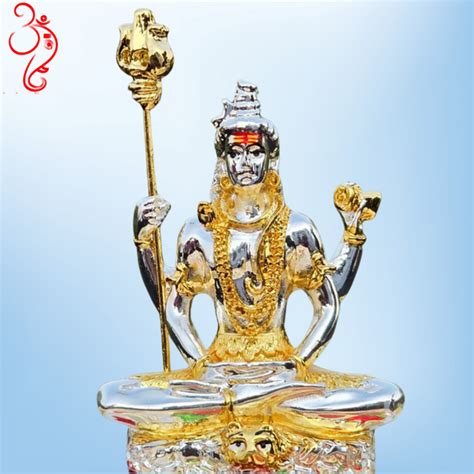 Gold & Silver Plated Shiv Ji – Bhakti Samagri