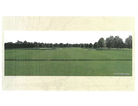 Findlay Country Club Grounds Department: Golf course Master Plan - Range