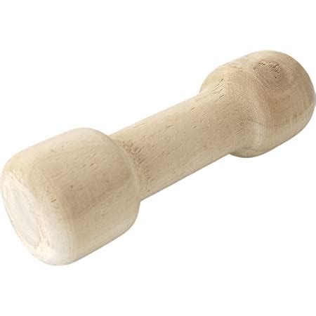 Buy Foodie Puppies Wooden Dumbbell Training Dog Toy for Small to Medium ...
