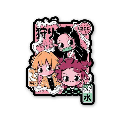 The Slayer of Demons Trio Sticker – STICK IT UP