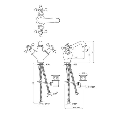 Jaquar Table Mounted Regular Basin Mixer Queens QQT-SSF-7169B ...