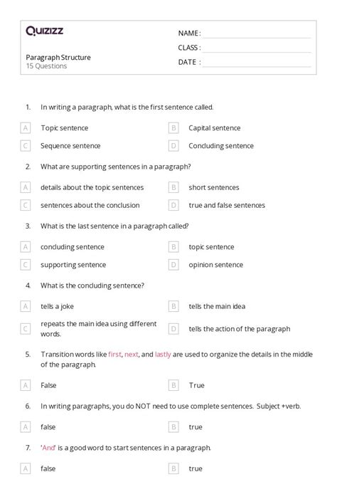 Image result for 4th Grade Paragraph Writing