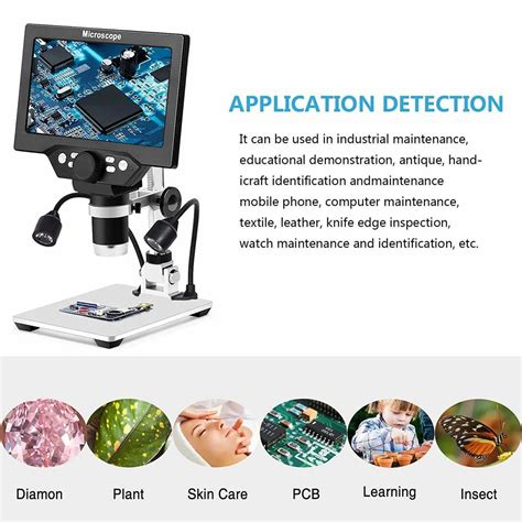 Entomology Lab Equipment - Insect Digital Microscope with LIthium ...