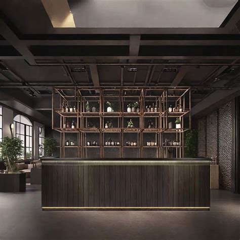 Image result for Rustic Bar Counter