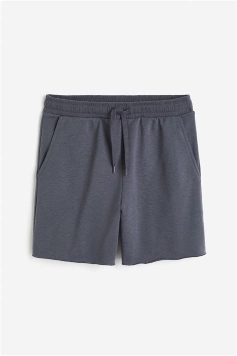 Pull-on sweatshirt shorts - Dark grey - Ladies | H&M IN
