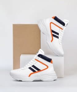 Black High Top Sneakers - Buy Black High Top Sneakers online at Best ...