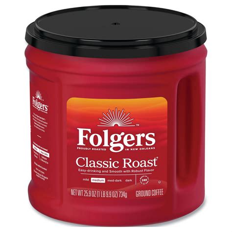 FOLGERS, Classic Roast, Can Beverage Pack, Coffee - 45JR79|2 ...