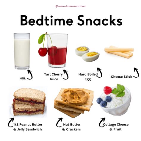 Healthy bedtime snacks – Artofit