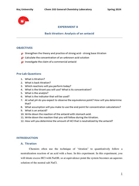 Image result for Antacid Back Titrations Explained