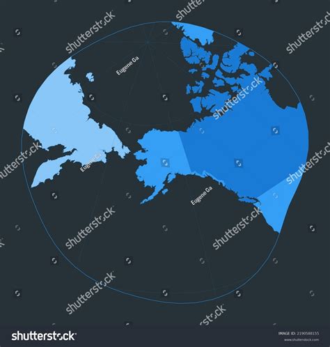 Alaska in world map
