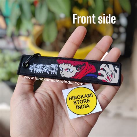 Itadori x sukuna embroidered keytag (15cm) – HINOKAMI STORE INDIA
