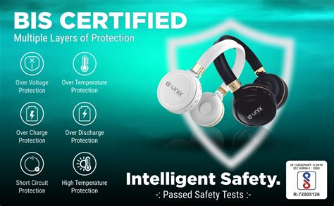 Unix Elite 9 Wireless Bluetooth Headphones with 40mm Drivers | 12-Hour ...