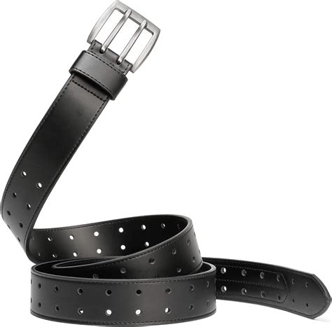 Men's Belt Big & Tall 56"-80" Genuine Leather Belt Reinforced Strap ...