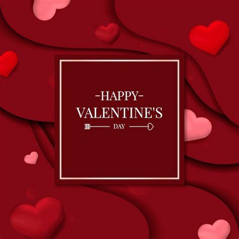 Valentinstag Vektor-Design-Konzept | Kostenlose Vektor