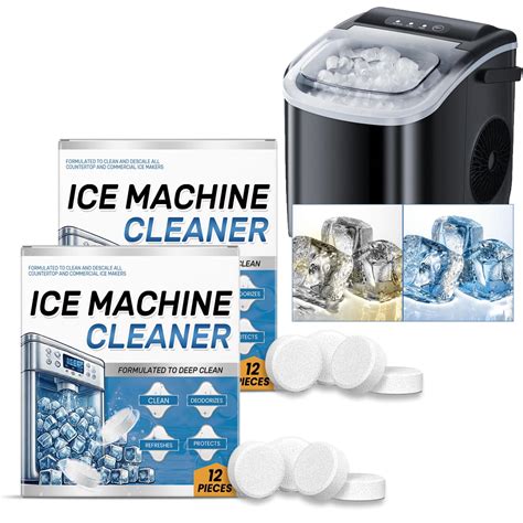Ice Machine Cleaner Maker Descaler, 24 Ice Maker Cleaner Compatible ...