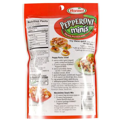 Hormel Pepperoni Nutrition Facts – Besto Blog
