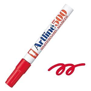 Artline 500 Whiteboard Marker Pack of 10 (Red Colours) | Used In ...