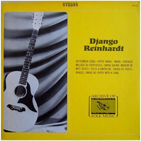Buy English Record 'Django Reinhardt – Django Reinhardt' | The Revolver ...