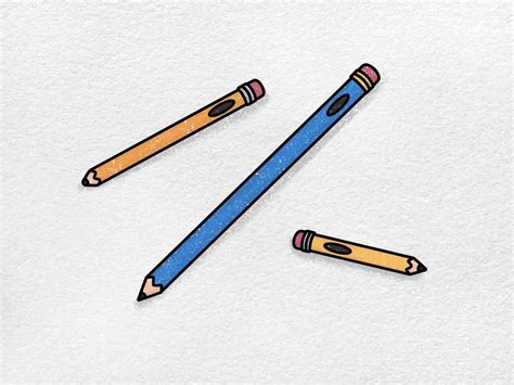 How to Draw Pencils - HelloArtsy