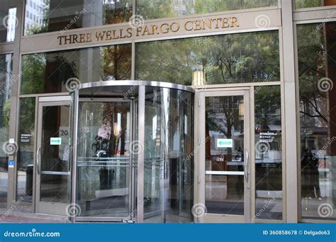 Charlotte North Carolina, March 17 2020 Three Wells Fargo Center ...