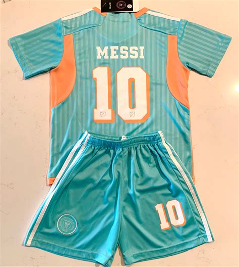 Lionel Messi Kids Soccer Jersey Kits - Toddler & Youth 2 Piece Sets US ...