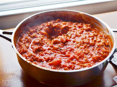 Lasagna with Meat Sauce   Flavor From Scratch