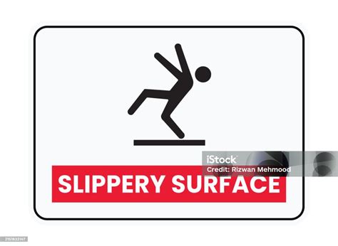 Image result for Slippery Surface Sign