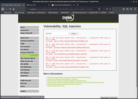 Image result for SQL Injection Code Example