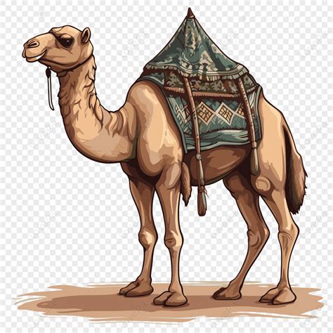 Camel Clipart Camel With A Saddle Cartoon Vector,arabian Camel,pack Animal PNG Picture And ...