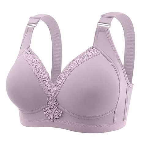 BLVB Womens Full Coverage Push up Bras Seamless No Underwire T Shirts ...