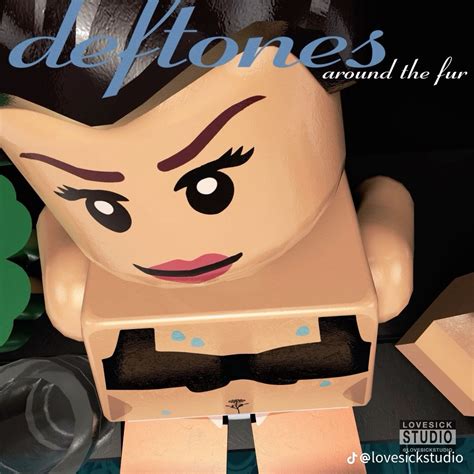 deftones album as legos | Lego poster, Around the fur, Cool album covers