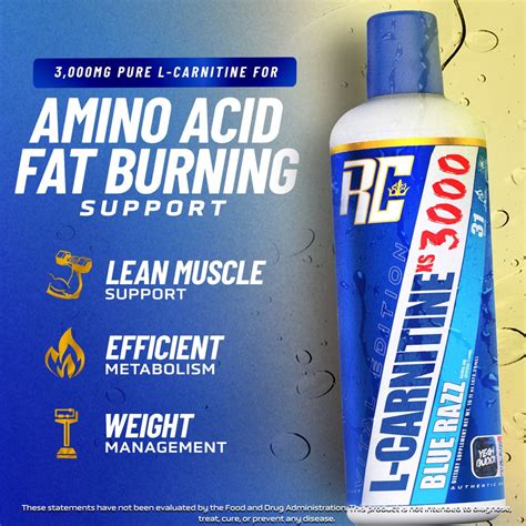 Ronnie Coleman Liquid L-Carnitine XS 31 Servings | Super Supplement