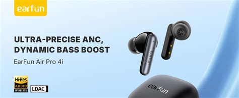 EarFun Air Pro 4i Noise Cancelling Wireless Earbuds, 2025 VGP Award, Hi ...