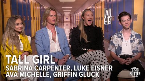 Tall Girl: Fun Cast Interview | Sabrina Carpenter, Luke Eisner, Ava ...