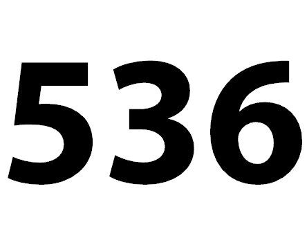 Zahl 536