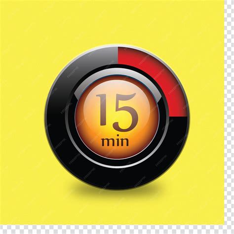 Premium PSD | 15 minute timer icon